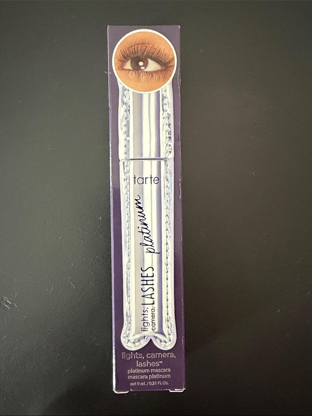TARTE | BNIB NWT LIGHTS CAMERA LASHES PLATINUM MASCARA BLACK